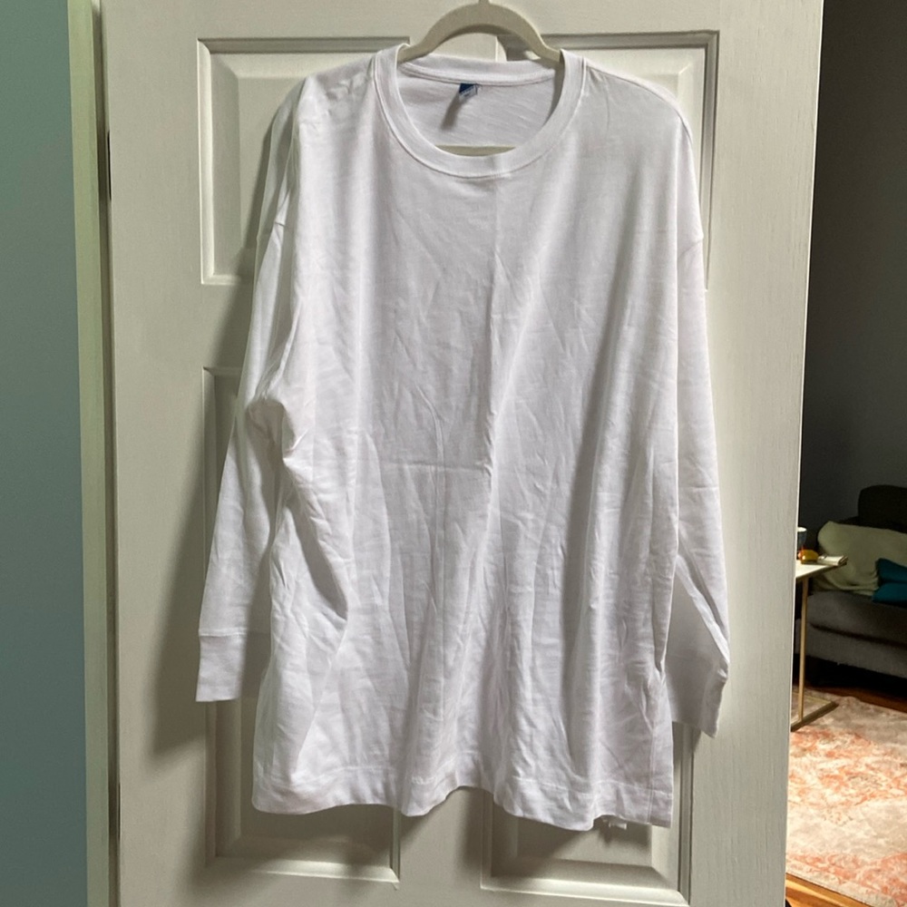 Never worn long sleeve white shirt from Old Navy